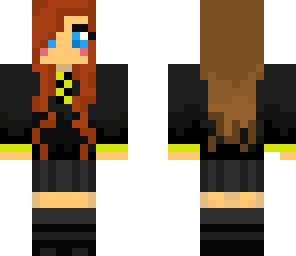 redheaded hufflepuf girl