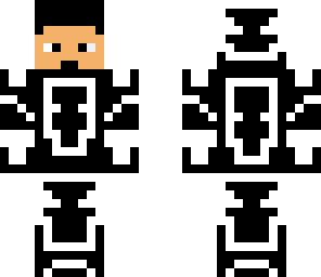 the glow white skull joe pro skin