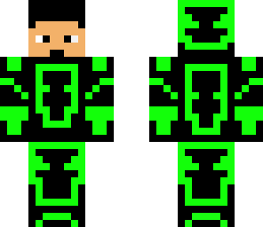 the green pro joe skull skin