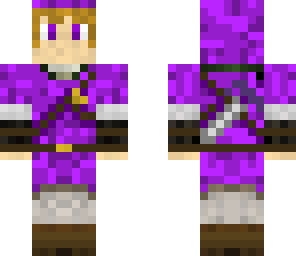 purple link master sword