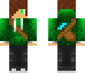 green hoodie farmer