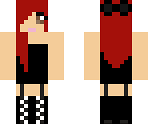 black dress