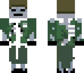 military skeleton