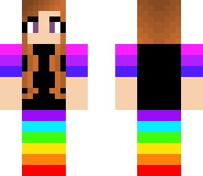rainbow girl