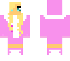 winter blondie with hoodie