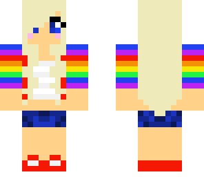 rainbow girl