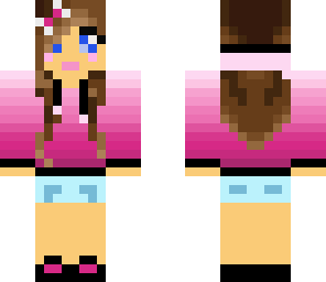 summer pink girl 