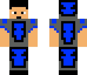 blue skull boy