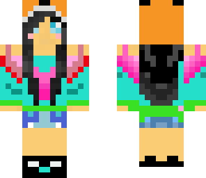 girl with fox hat