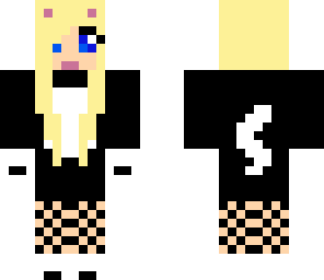 black cat girl