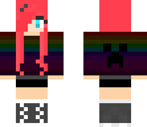 dark rainbow girl