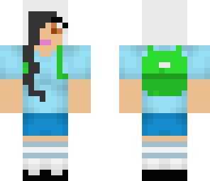 black haired finona