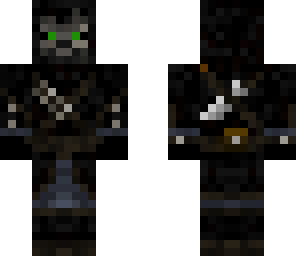 corvo and gloves green eyes