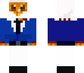 blue costume