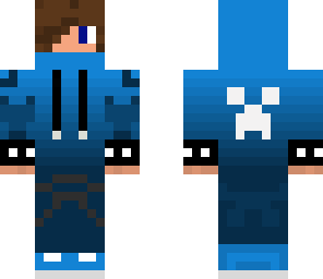 cool blue teenager