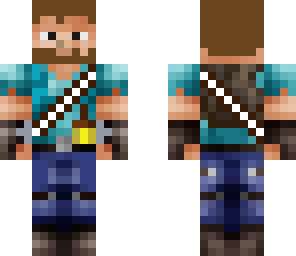 an adventurer brown hair