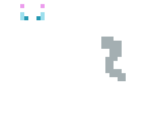 white kitty