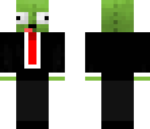 girr in a suit