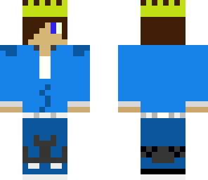 blue suit ice king