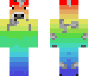 rainbow cow