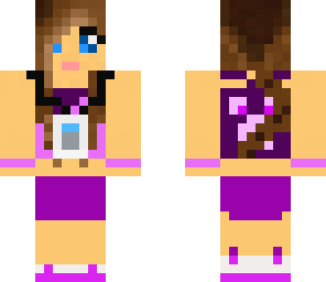 creeper girl with headphones