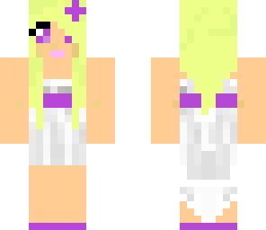 purple mullet dress
