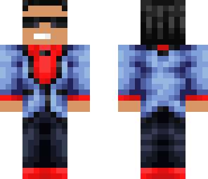 red and blue psy