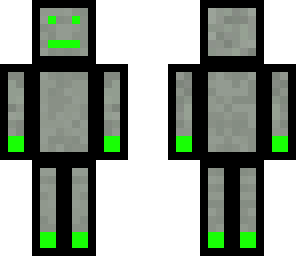 green face