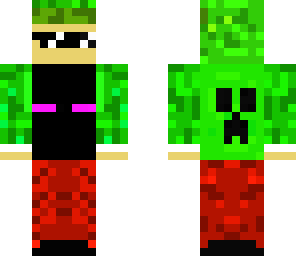 creeper hoodie