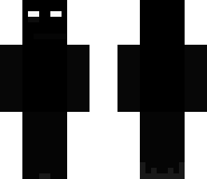 black scary guy