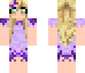 cute purple girl edited