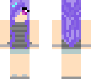 purple hair rocker