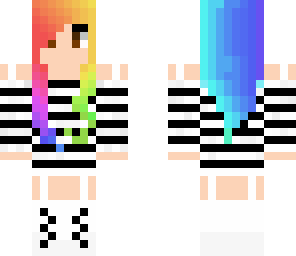 rainbow girl           black