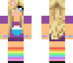 blonde cupquake fan