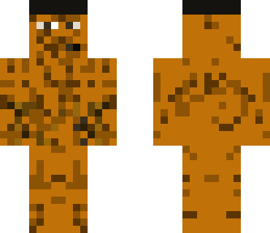 orangelike thing wearing fedora