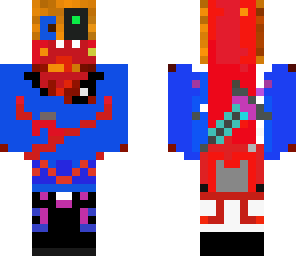 crazy kill-man with awesome sword