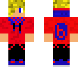 red and blue beats kid