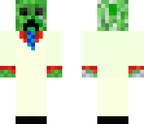 white creeper tuxedo