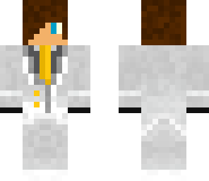 teenager in a white tux