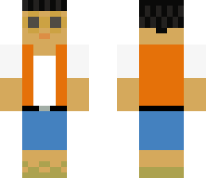 guy from minecraft style