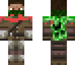 creeper hunter red coblestone