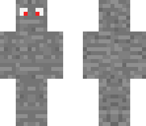 stone with eyes
