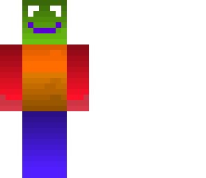 rainbow face