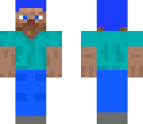 dark blue hair steve