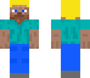 yellow hair steve