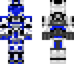 blue soldier