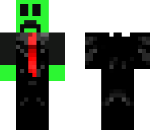 creeper in a tuxedo