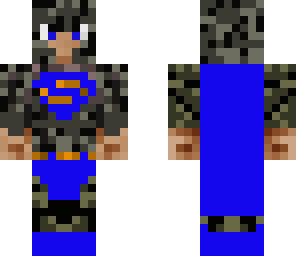 super man evil kniet