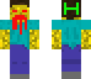 herobrine with a halloween twist