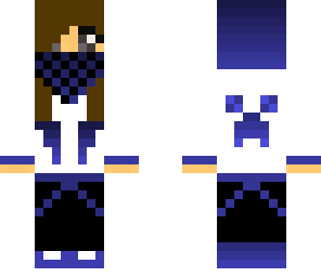 creeper hoodie girl